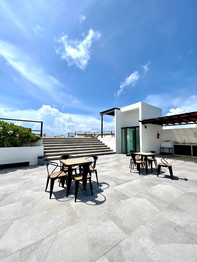 Paradise Apt Steps 5Thav & Beach 普拉亚卡门 外观 照片