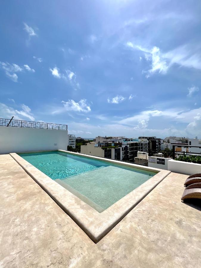 Paradise Apt Steps 5Thav & Beach 普拉亚卡门 外观 照片